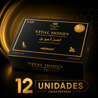 Vital Honey – Caixa Fechada 12 Sachês 15g | Club Vital Honey